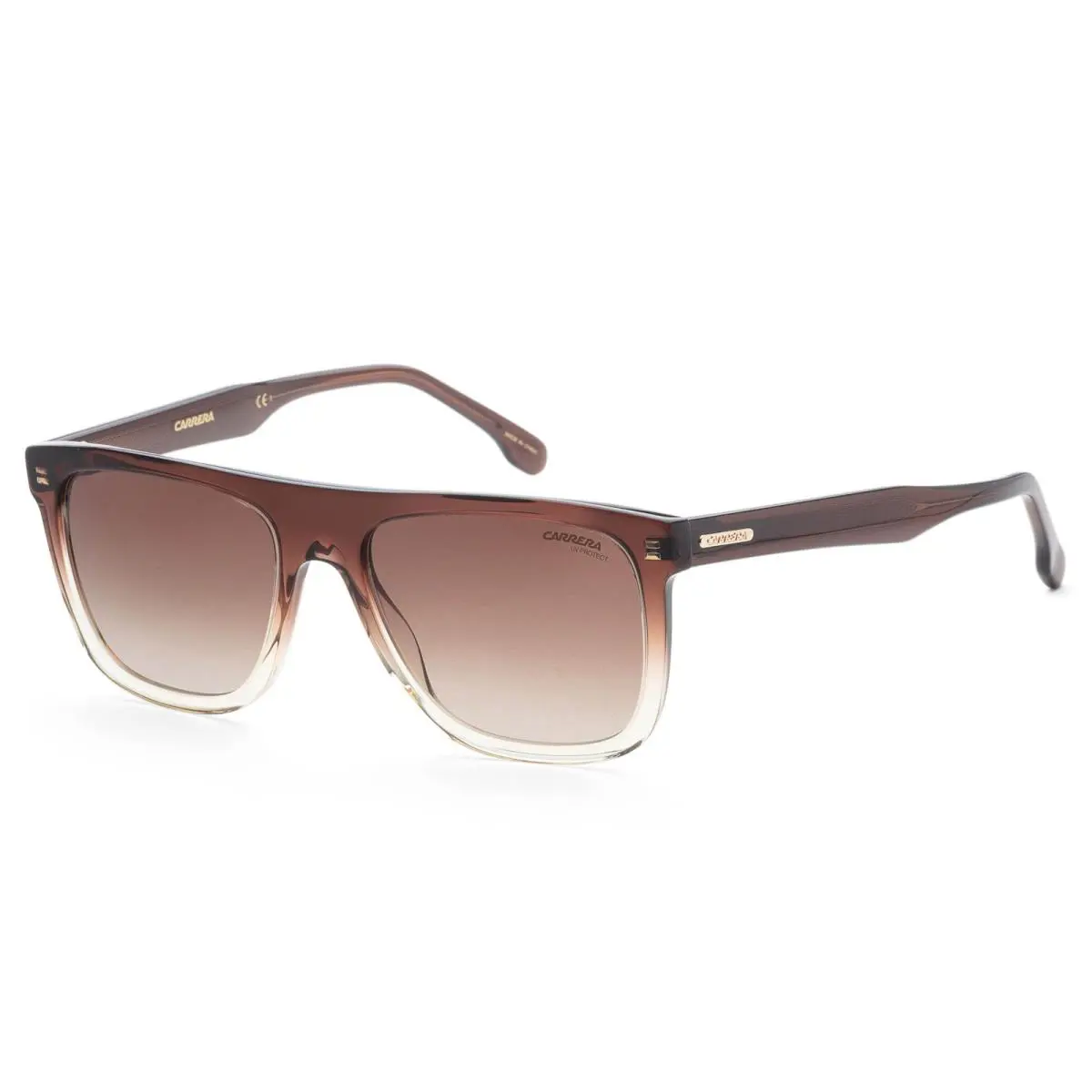 Carrera Men`s 56mm Brown Beige Shaded Sunglasses CA267S-0MY-HA