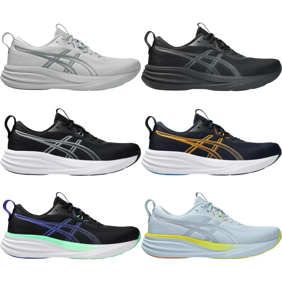 Asics shoes - Asics GEL-Pulse 17 - Black/Cobalt Burst 34