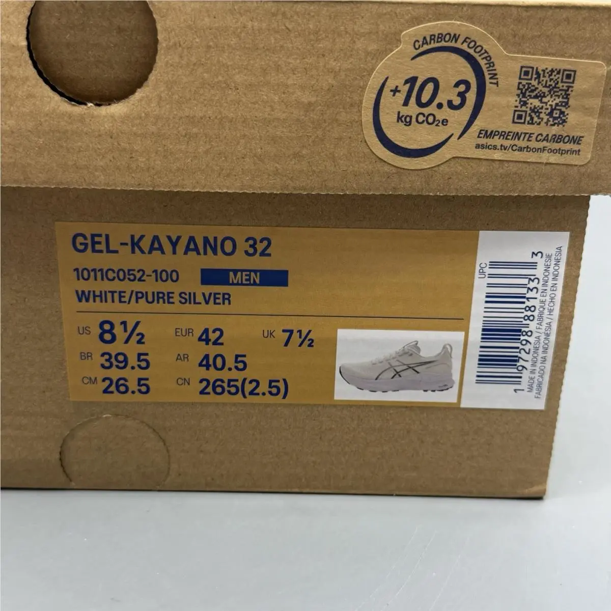 Asics shoes - ASICS Gel Kayano 32 - Gel Kayano - 1011C054 - White (UPC: 0197298881333) 12