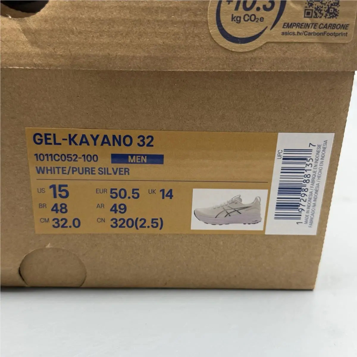 Asics shoes - ASICS Gel Kayano 32 - Gel Kayano - 1011C054 - White (UPC: 0197298881357) 12