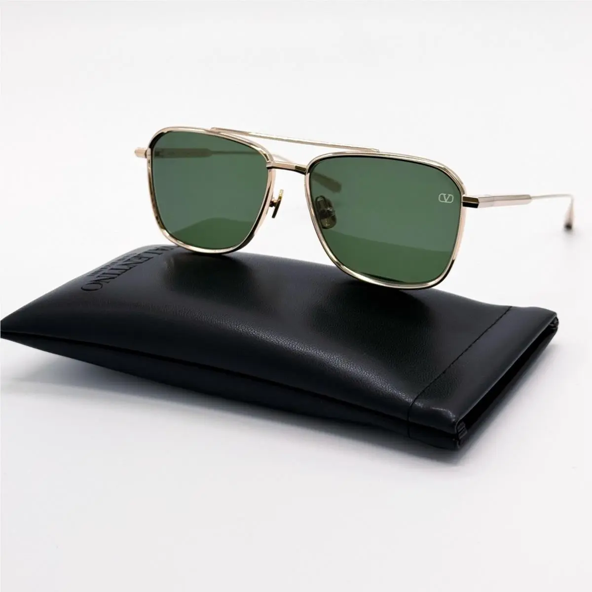 Sunglasses VLS-168A Limited Edition Gold/green Unisex  by Valentino