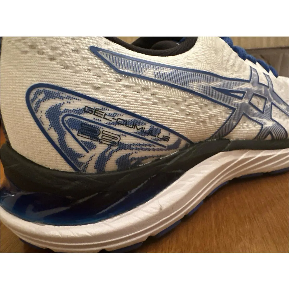 Asics shoes - ASICS GEL-Cumulus 23 - White/Tuna Blue 2