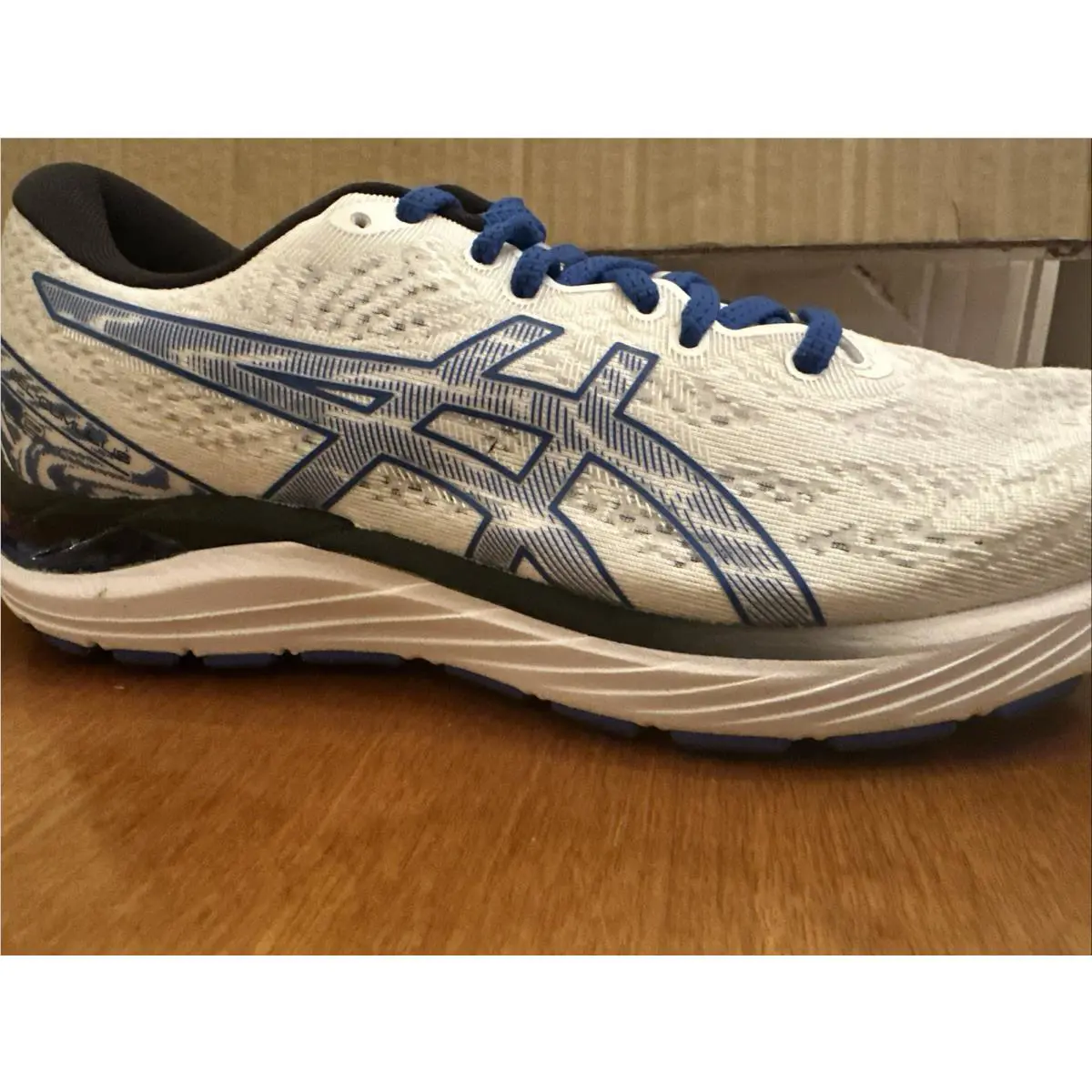 Asics shoes - ASICS GEL-Cumulus 23 - White/Tuna Blue 3