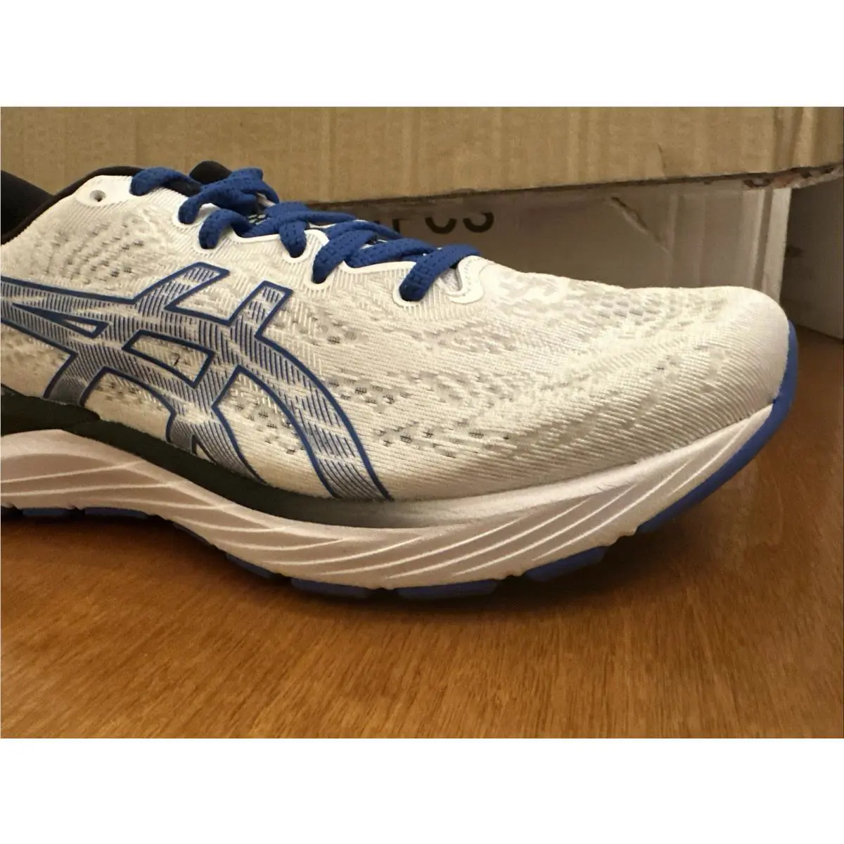 Asics shoes - ASICS GEL-Cumulus 23 - White/Tuna Blue 4