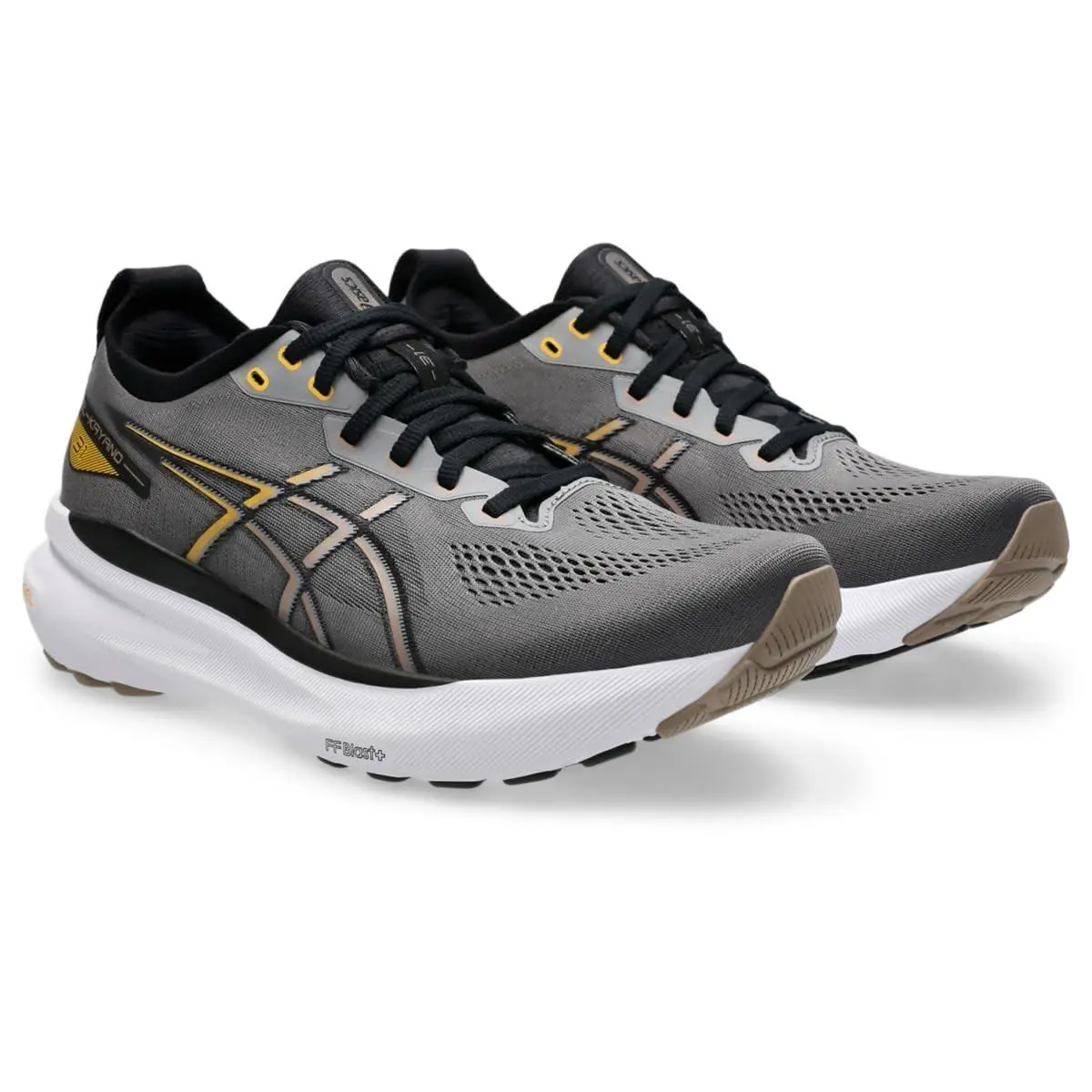 Size 9 - Asics Men`s Gel-kayano 31 Running Shoes Carbon/taupe Grey- Wide 4E - Gray