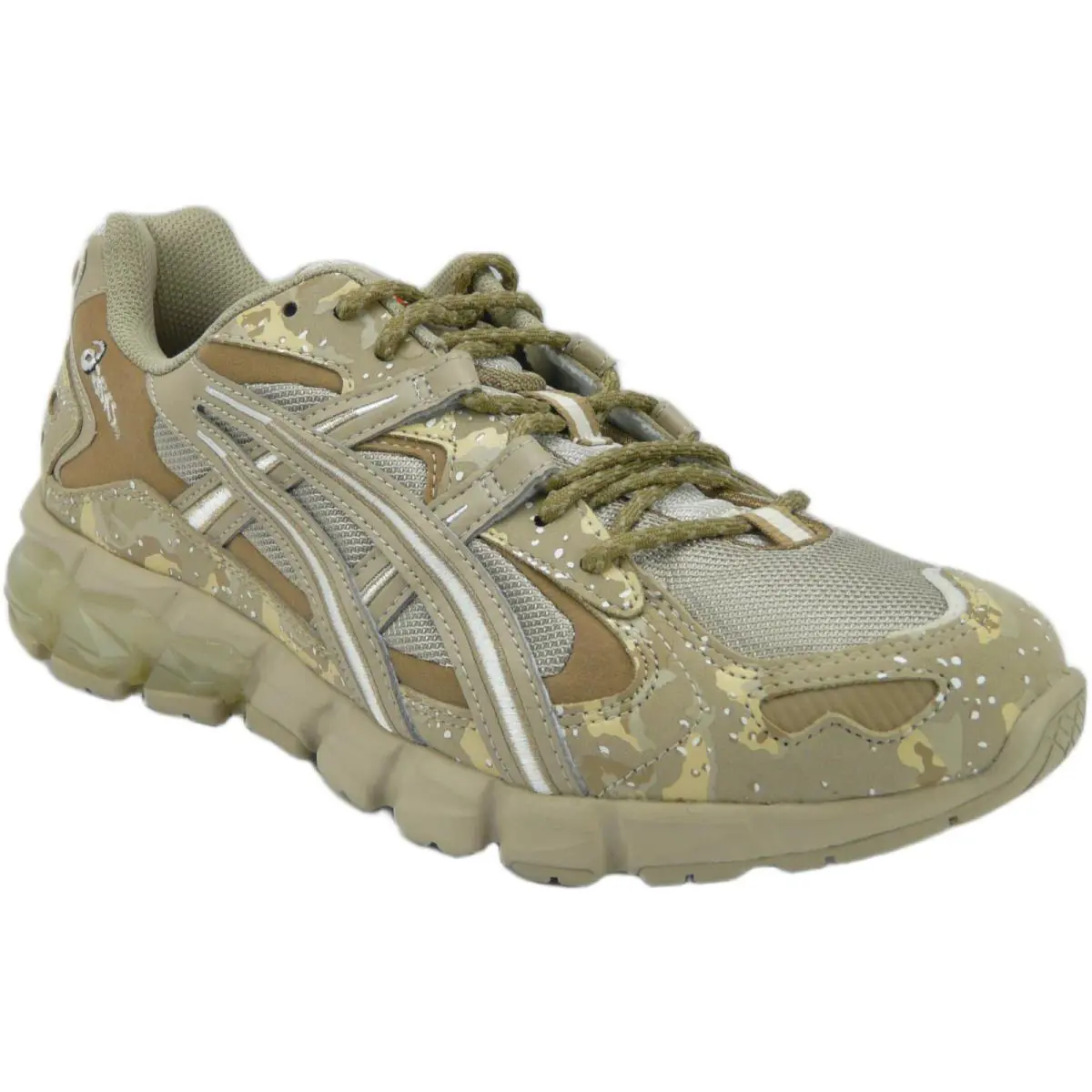 Asics Gel-kayano 5 Kzn Men`s Camouflage Running Shoes Wood Crepe/birch US 9 D - Wood Crepe / Birch