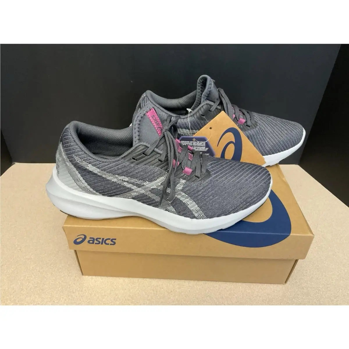 Womens Asics Versablast Carrier Grey/piedmont Grey Running Shoes. Size 7