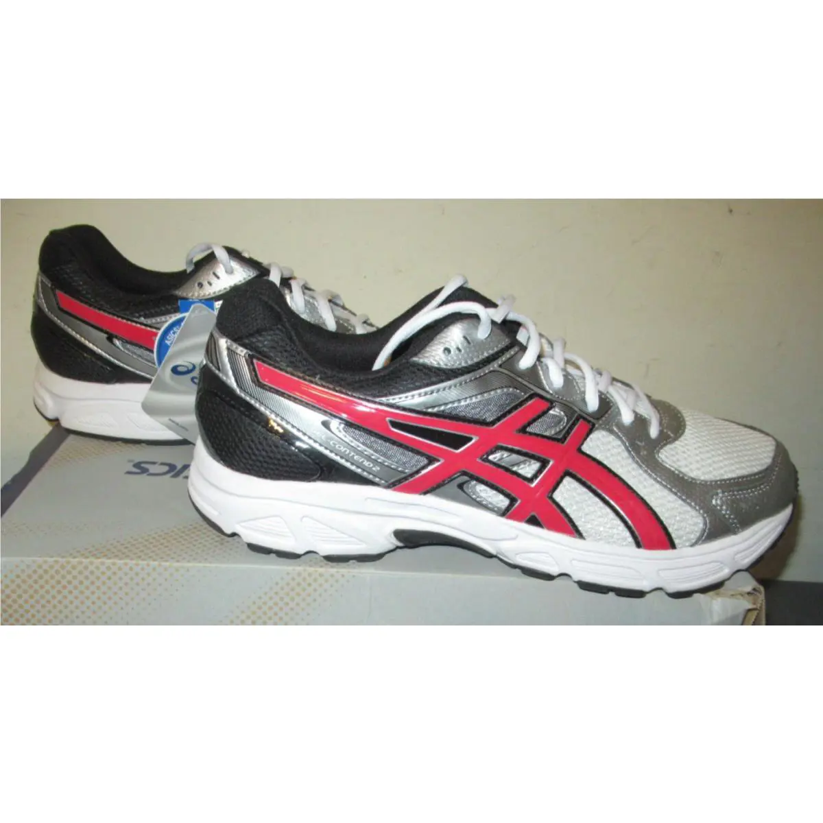 Asics shoes - ASICS GEL - GEL - White/Black/Red 1