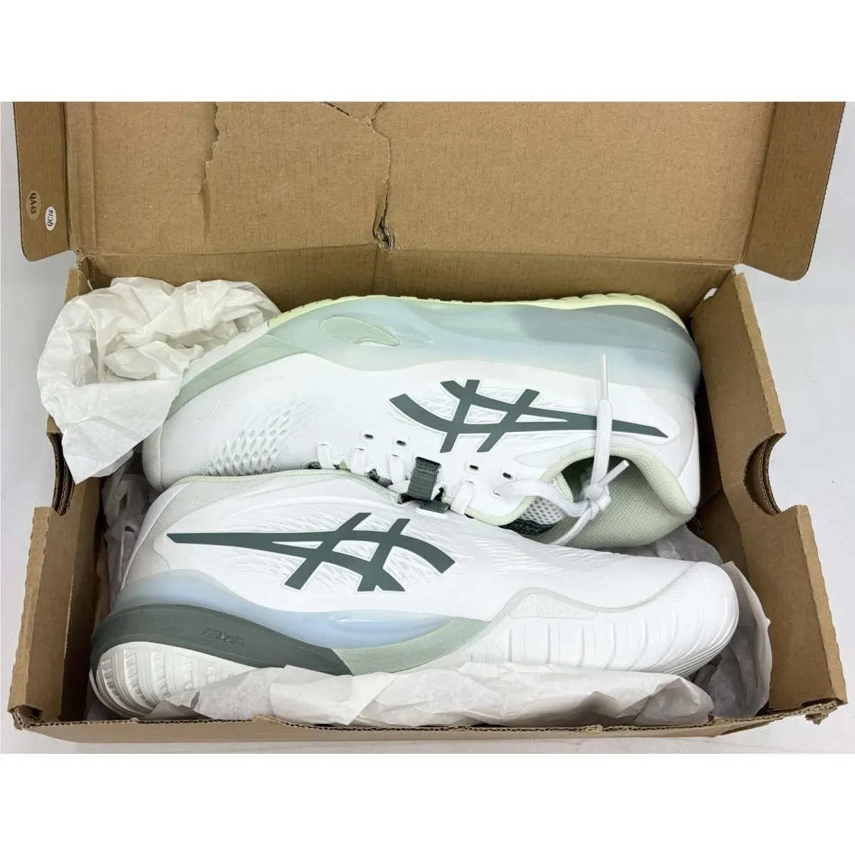 Asics shoes - ASICS Gel-Resolution X - 1042A278-102 - White/Monument Blue (UPC: 197298876070) 8