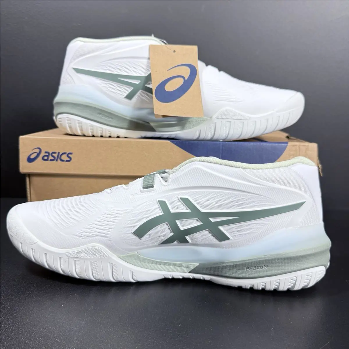 Asics shoes - ASICS Gel-Resolution X - 1042A278-102 - White/Monument Blue (UPC: 197298876070) 3