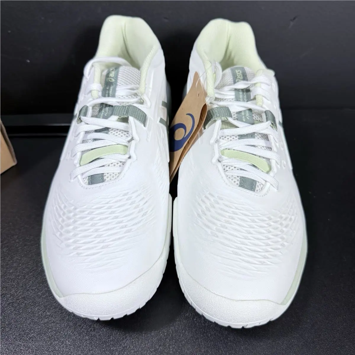 Asics shoes - ASICS Gel-Resolution X - 1042A278-102 - White/Monument Blue (UPC: 197298876070) 4