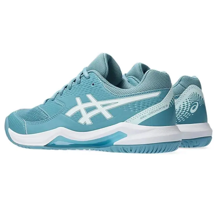 Asics shoes - ASICS GEL-Dedicate 8 - 1042A235-400 - GRIS BLUE/WHITE 2
