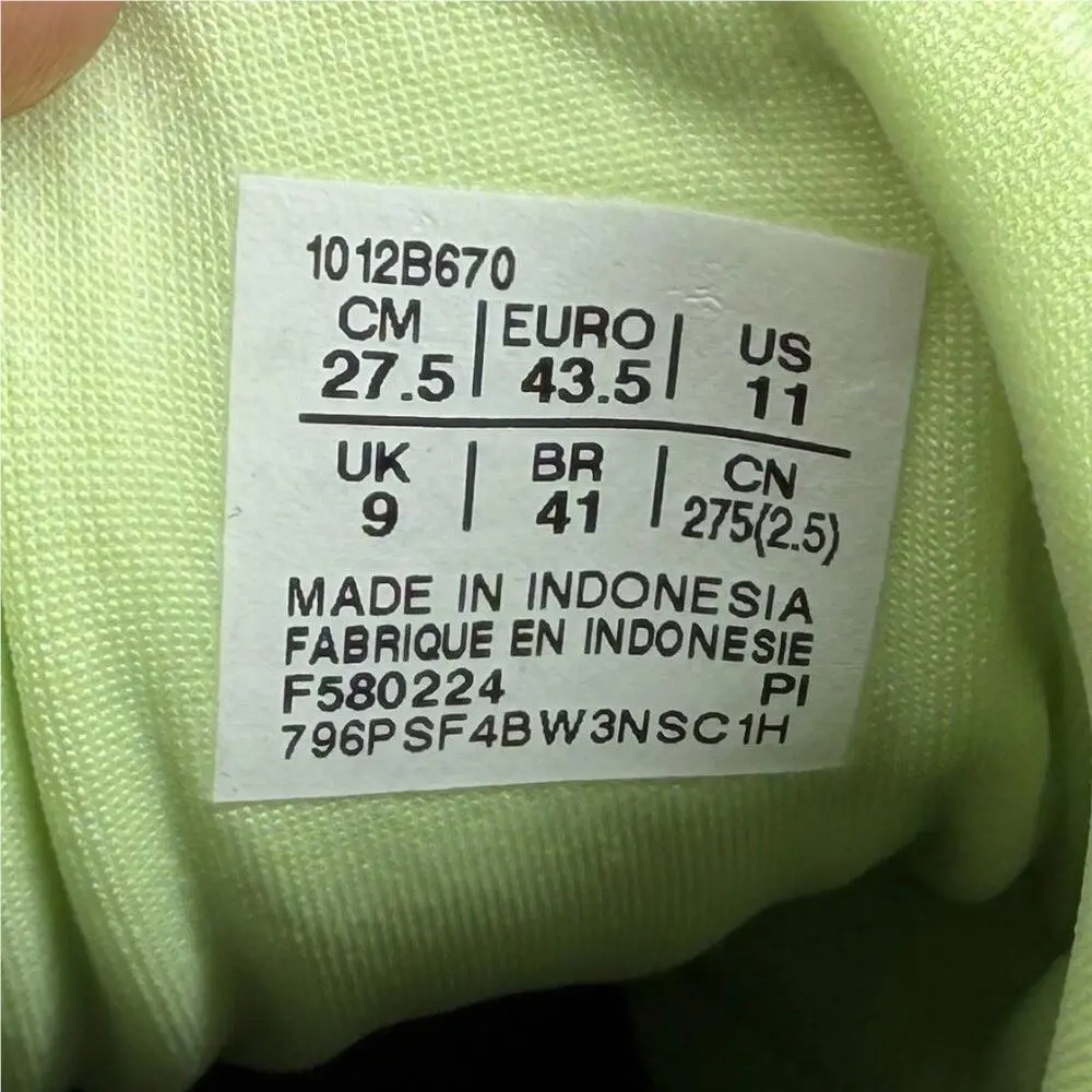 Asics shoes - 1012B670 - 1012B670 - Yellow 10