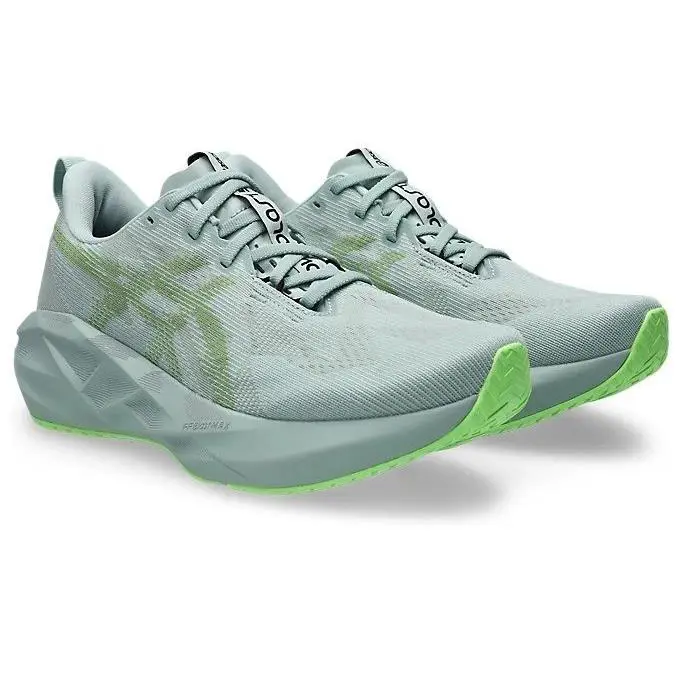Asics Novablast 5 Cold Moss Light Men`s Running Shoes Size 12