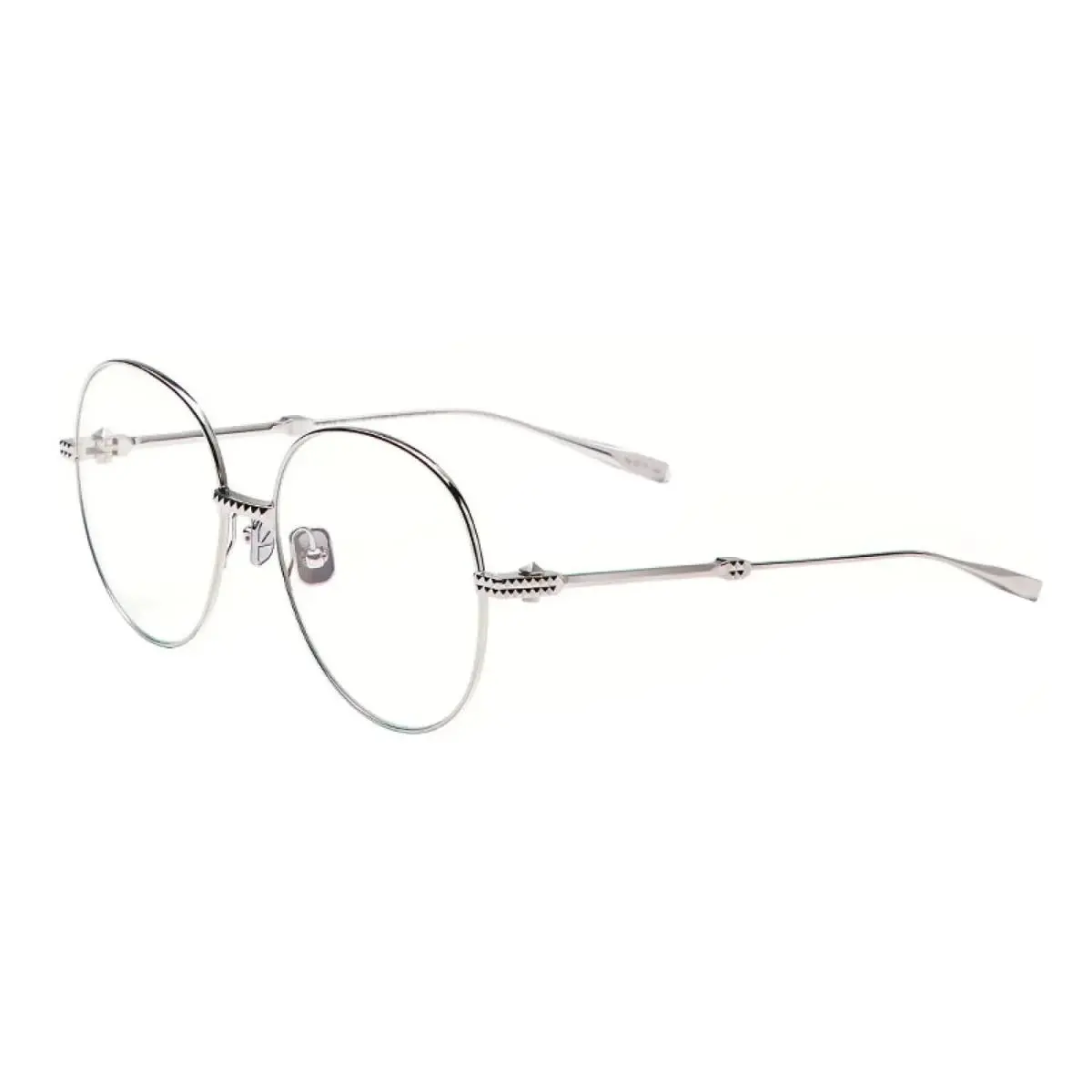 Valentino VLX-136 B Round Silver 56 mm Women`s Eyeglasses Frame