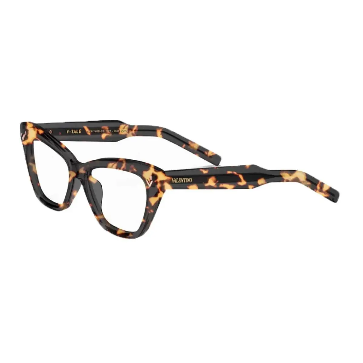 Valentino VLX-140 B Cat Eye Dark Havana 53 mm Women`s Eyeglasses Frame