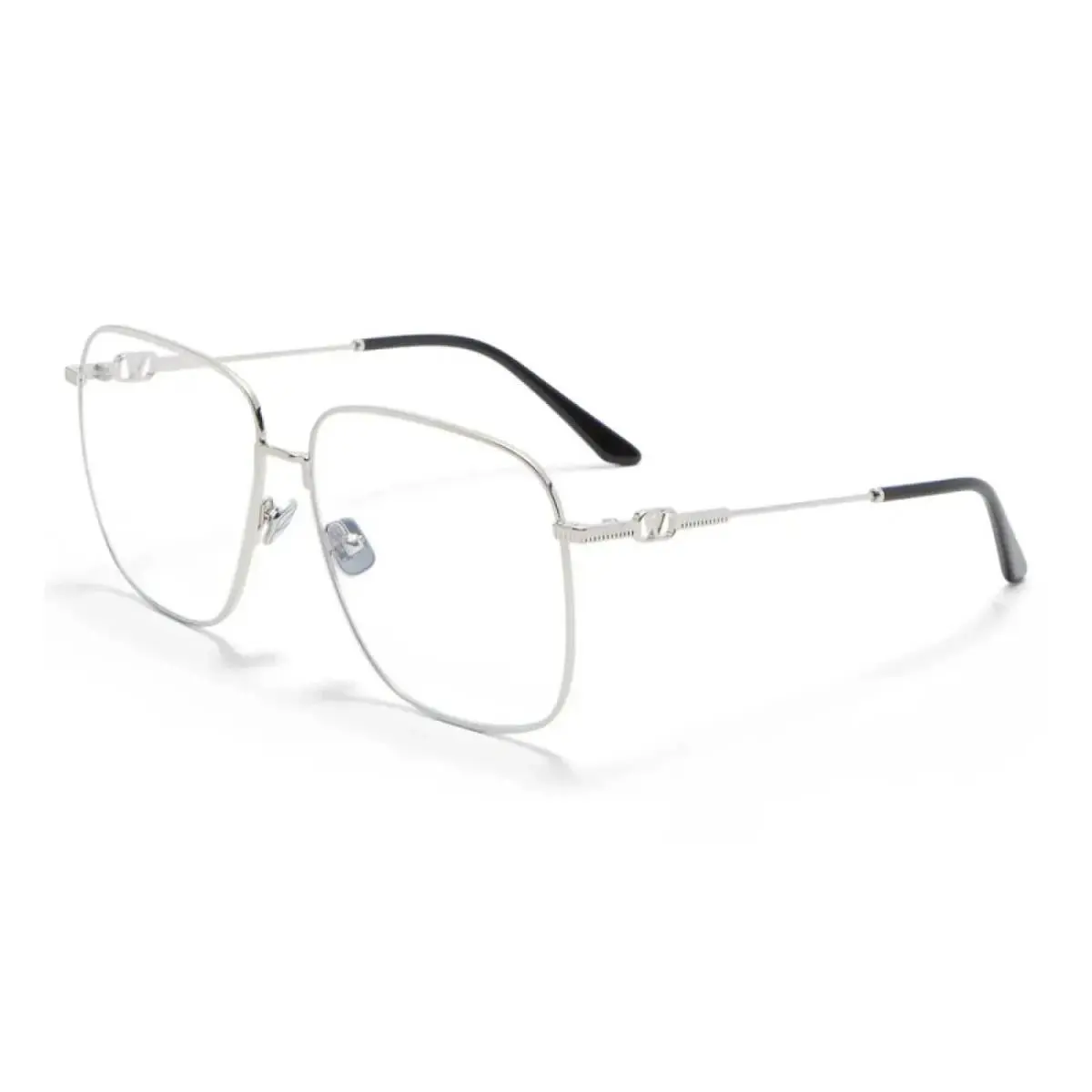 Valentino VLX-171 C Square White Gold 61 mm Unisex Eyeglasses Frame