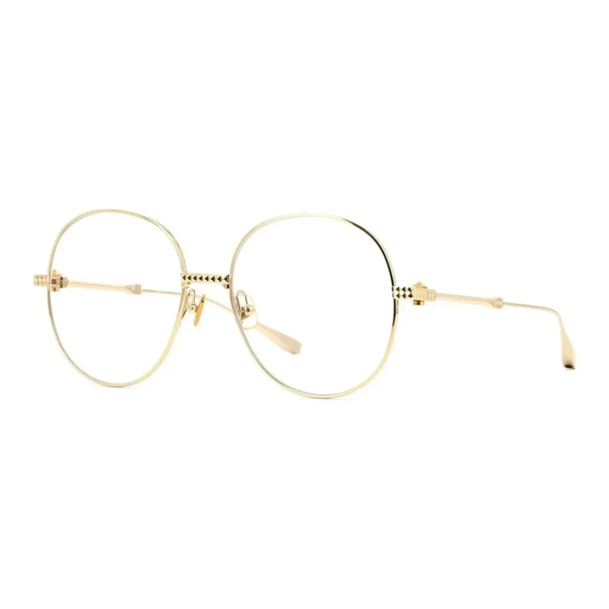 Valentino VLX-136 A Round Light Gold 56 mm Women`s Eyeglasses Frame