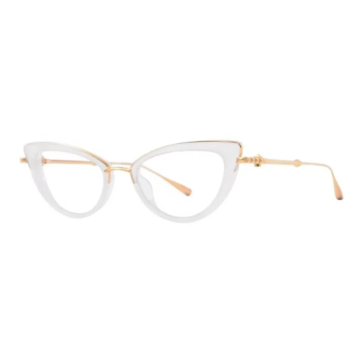 Valentino VLX-123 C Cat Eye Crystal Ivory 51 mm Women`s Eyeglasses Frame