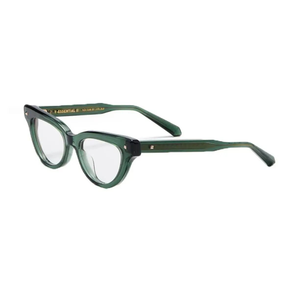 Valentino VLX-124 B Cat Eye Emerald Green 50 mm Women`s Eyeglasses Frame