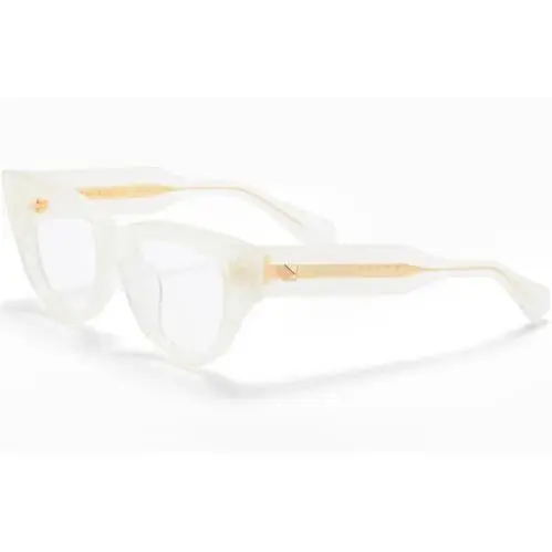 Valentino VLX-125 C Square Clear Ivory 52 mm Women`s Eyeglasses Frame