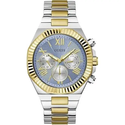 Guess Men`s Multi-function Blue Dial Watch - GW0703G3
