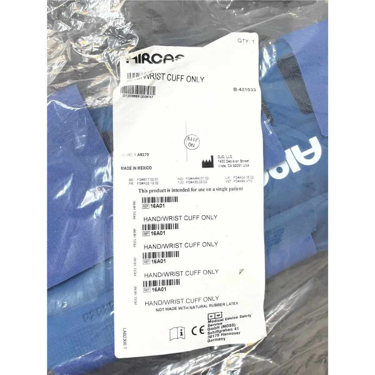 Aircast  - 16A01 - 16A01 - Blue 0