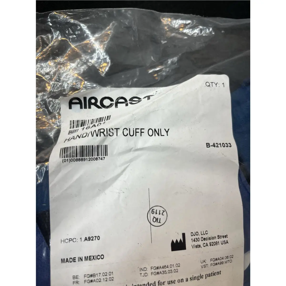 Aircast  - 16A01 - 16A01 - Blue 1