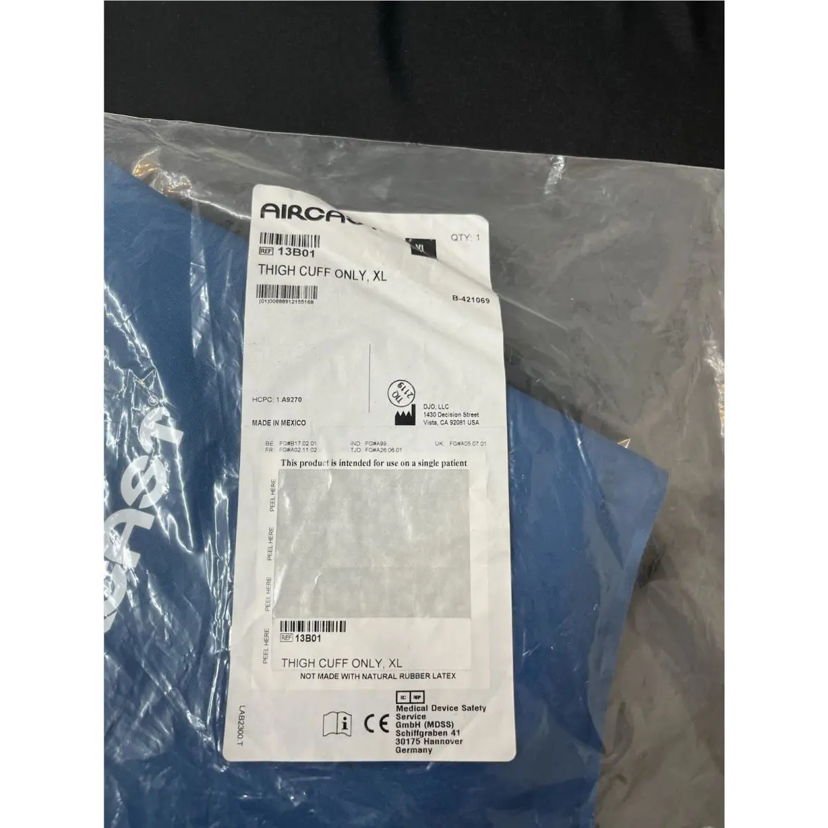 Aircast  - Cryocuff XL - Cryocuff - Blue 0