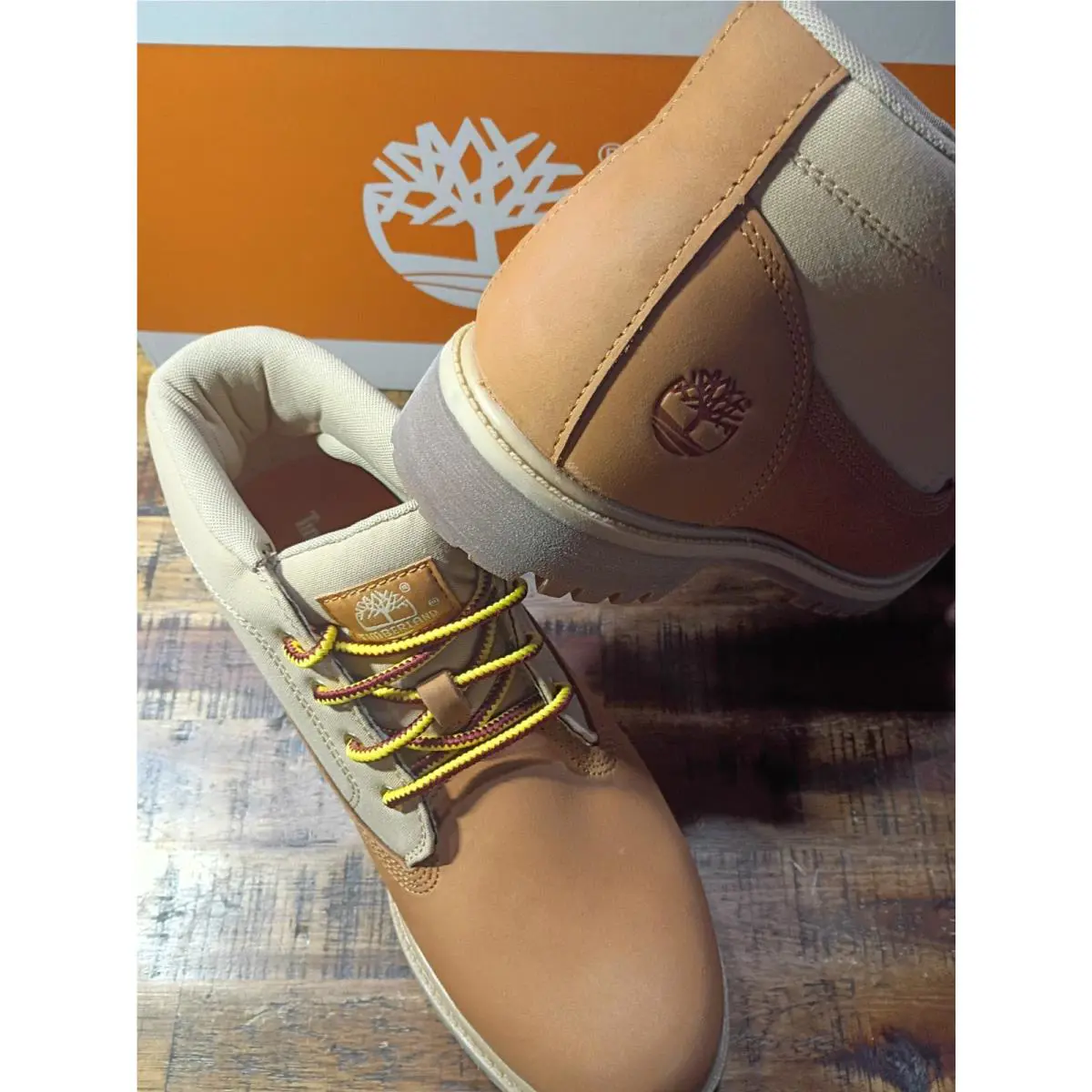 Timberland shoes - Timberland Premium - Premium - wheat/cream 12