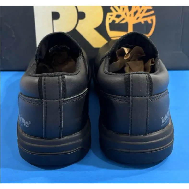 Timberland shoes - Timberland PRO GreenStride Berkley Comp Toe Slip On Shoes - TB0A672YEK5 - Black 1