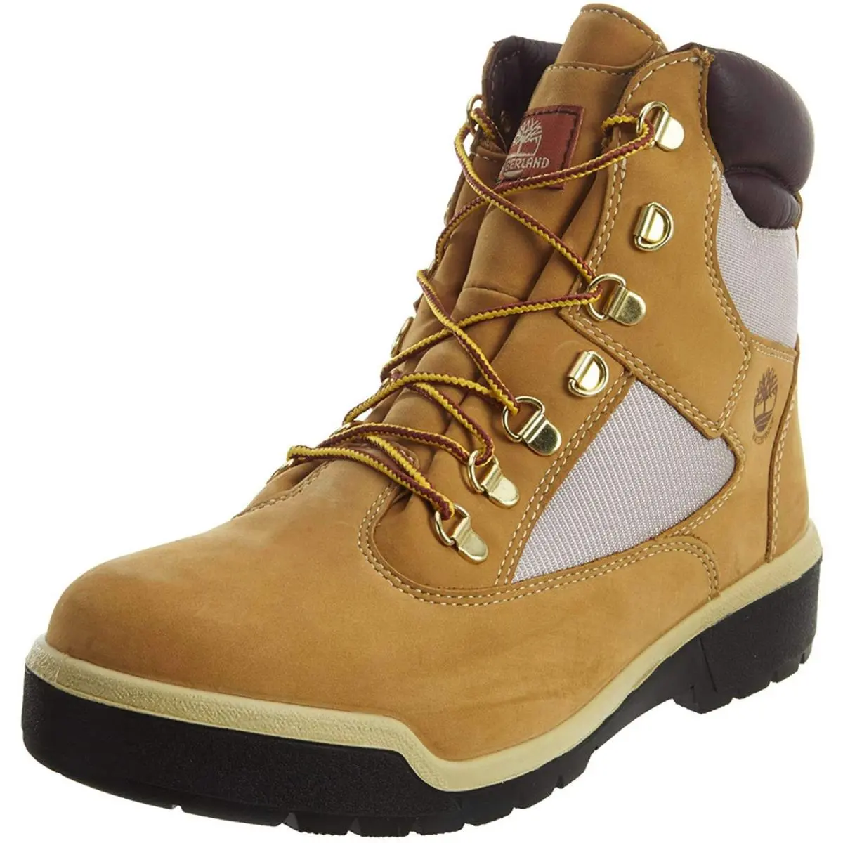 Timberland Men`s 6-Inch Waterproof Field Boot Wheat Size 8