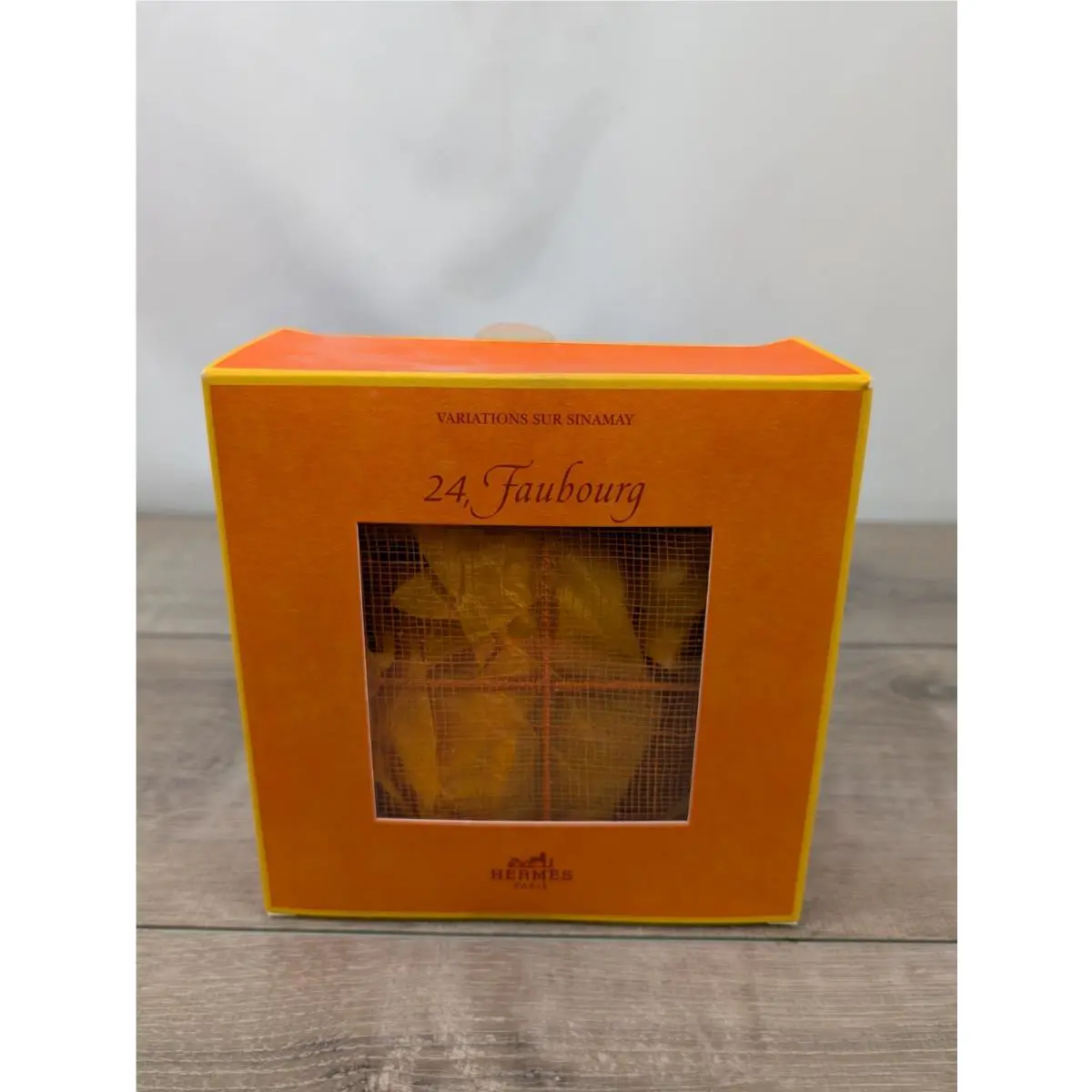 Vintage Hermes 24 Faubourg Gift Set w/ 3.3oz Edt Body Lotion Shower Cream