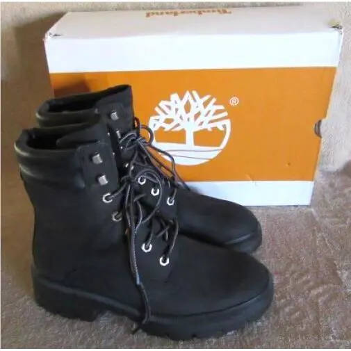 Timberland Cortina Valley Waterproof Nubuck Boots Shoes US 7.5 Eur 38.5
