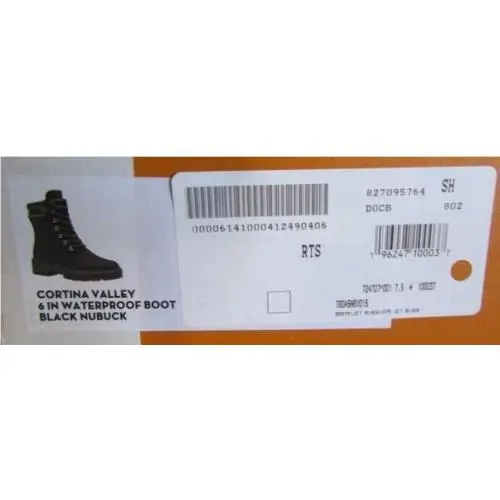 Timberland shoes - Timberland Cortina Valley - Cortina Valley - Black (UPC: 196247100037) 9