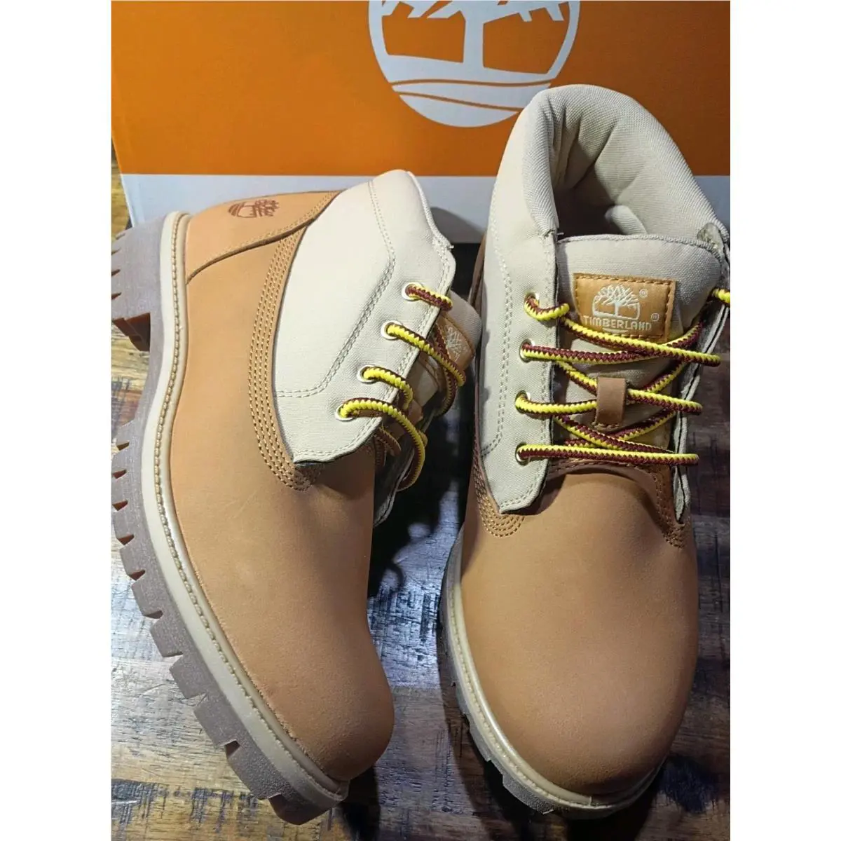 Timberland shoes - Timberland Premium - Premium - wheat/cream 1