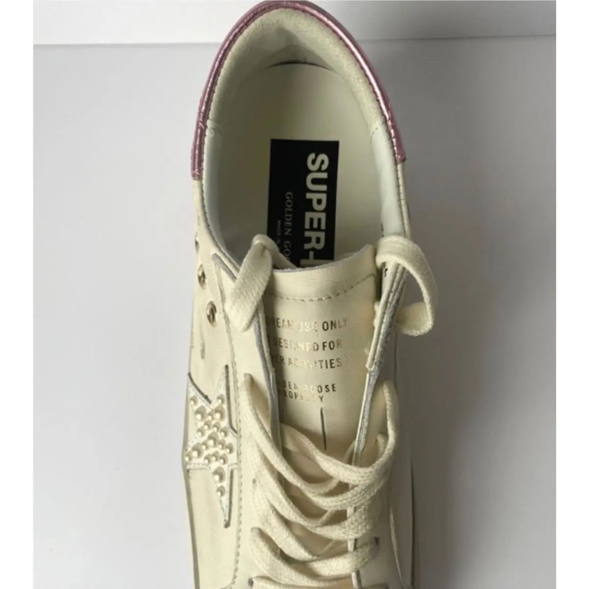 Golden Goose shoes - Golden Goose Superstar - Superstar - GWF00101F00639410310 - White 6