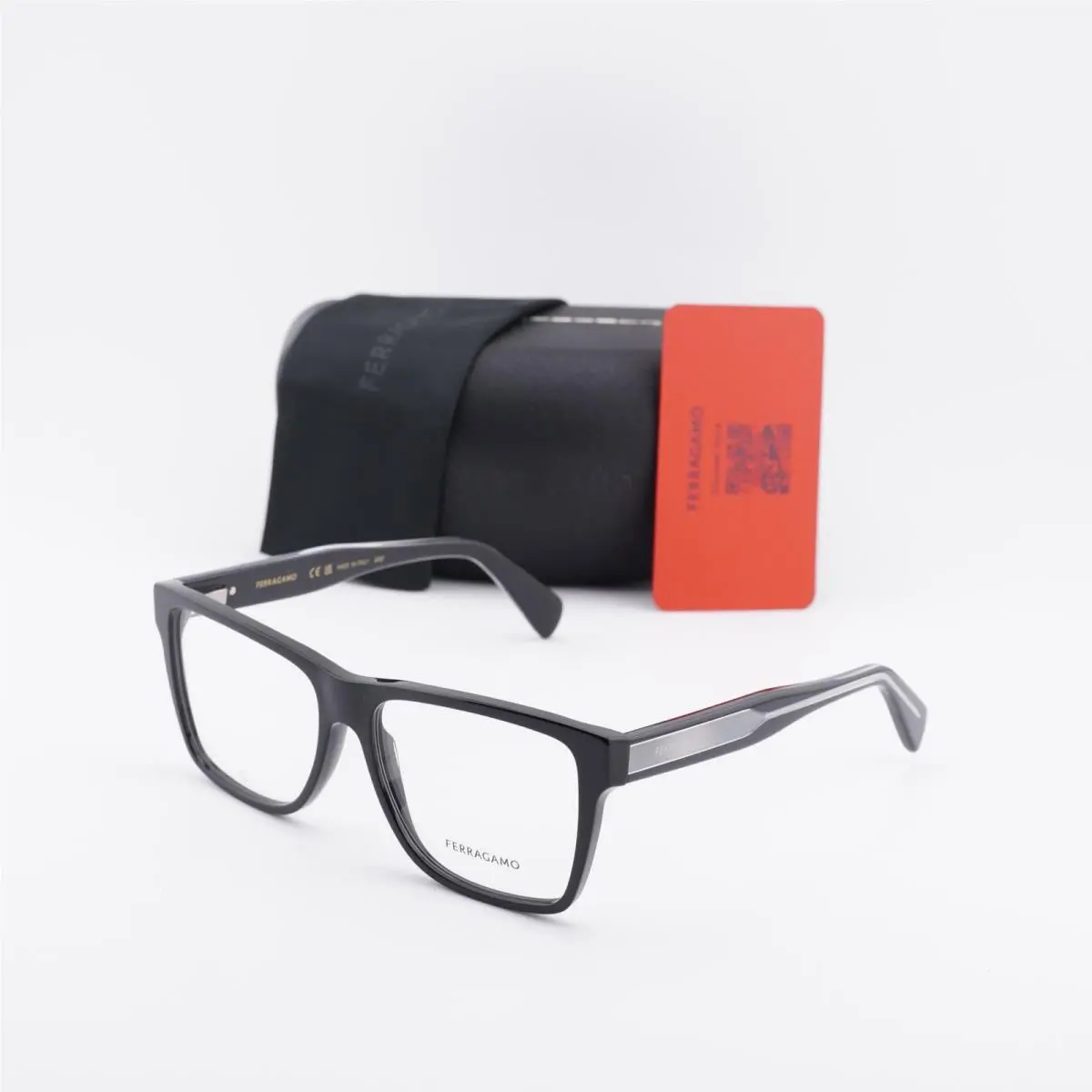 Salvatore Ferragamo SF2953N 001 Black 56mm Eyeglasses