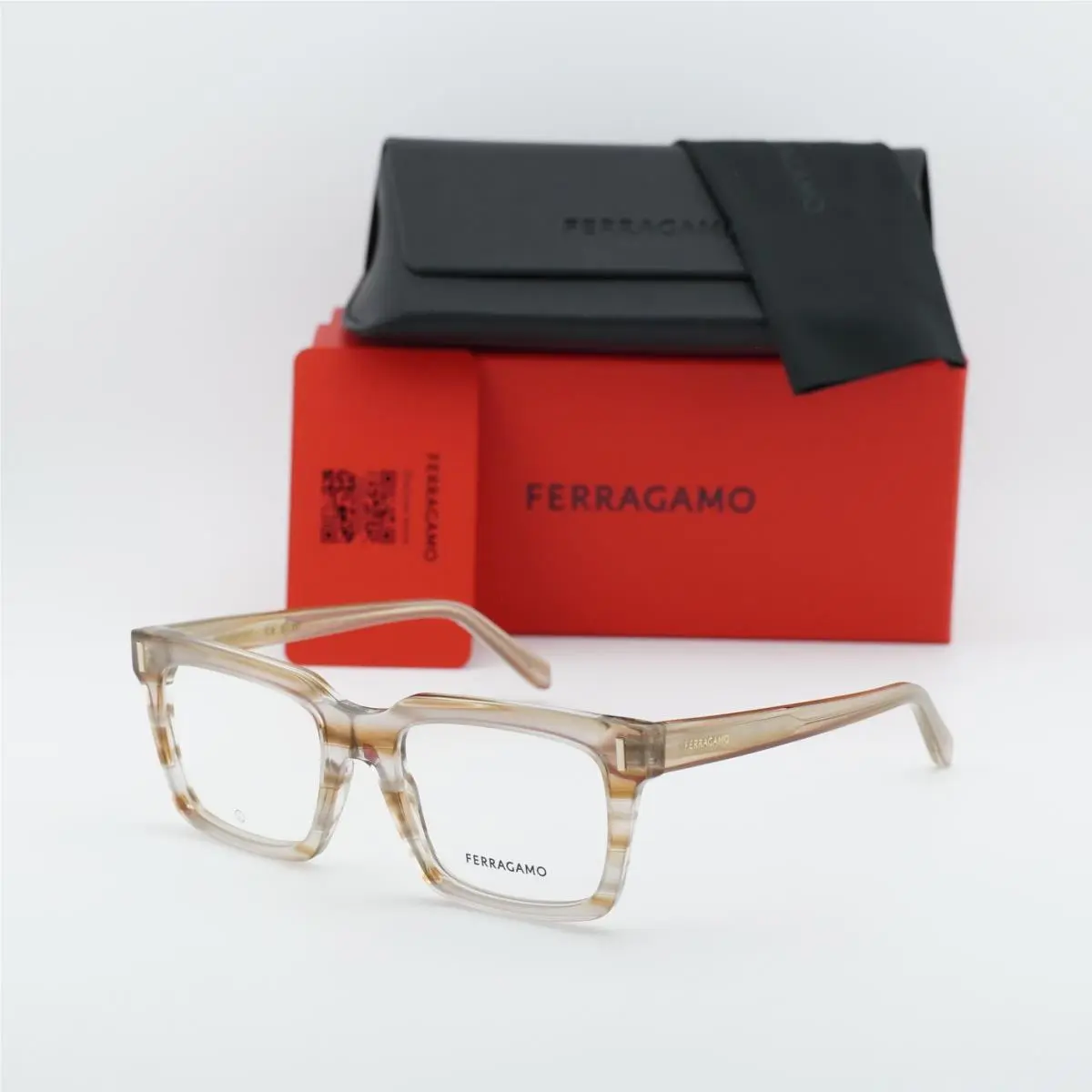 Salvatore Ferragamo SF2993 279 Striped Sand 53mm Eyeglasses