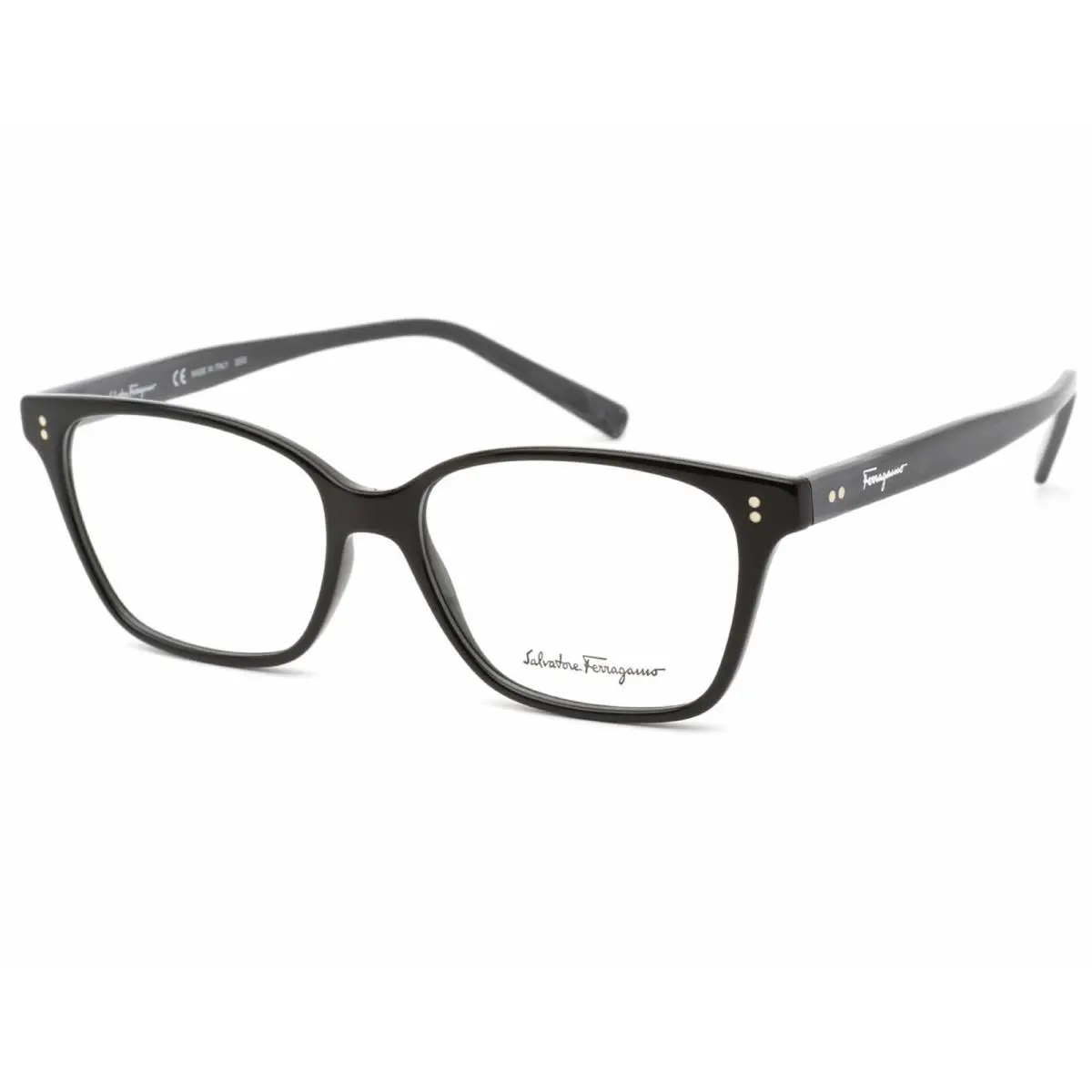 Salvatore Ferragamo Women`s Eyeglasses Black Acetate Full-rim Frame SF2928 001