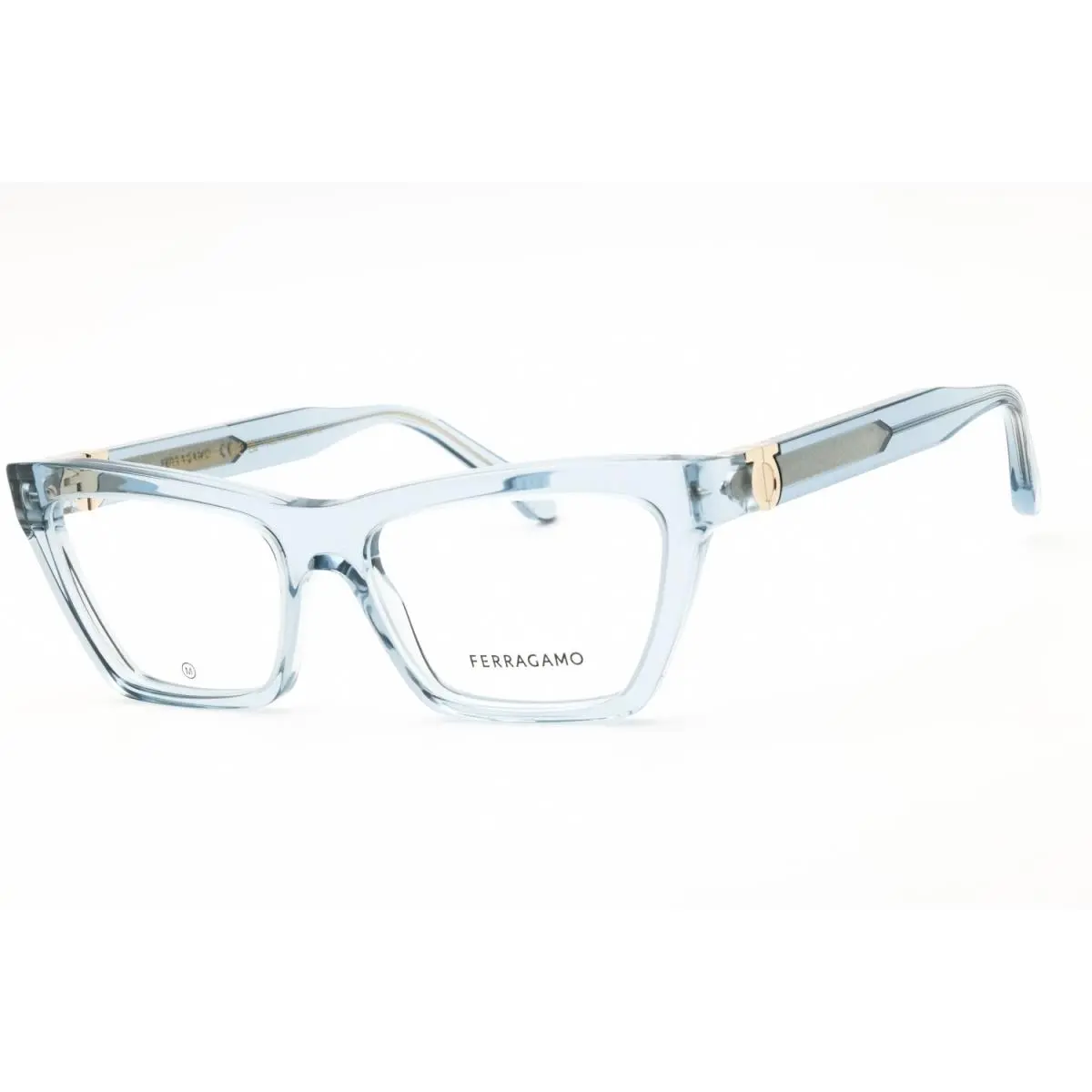 Salvatore Ferragamo SF3021-450-54 Eyeglasses Frame Size 54mm 16mm 140mm Azure Wo
