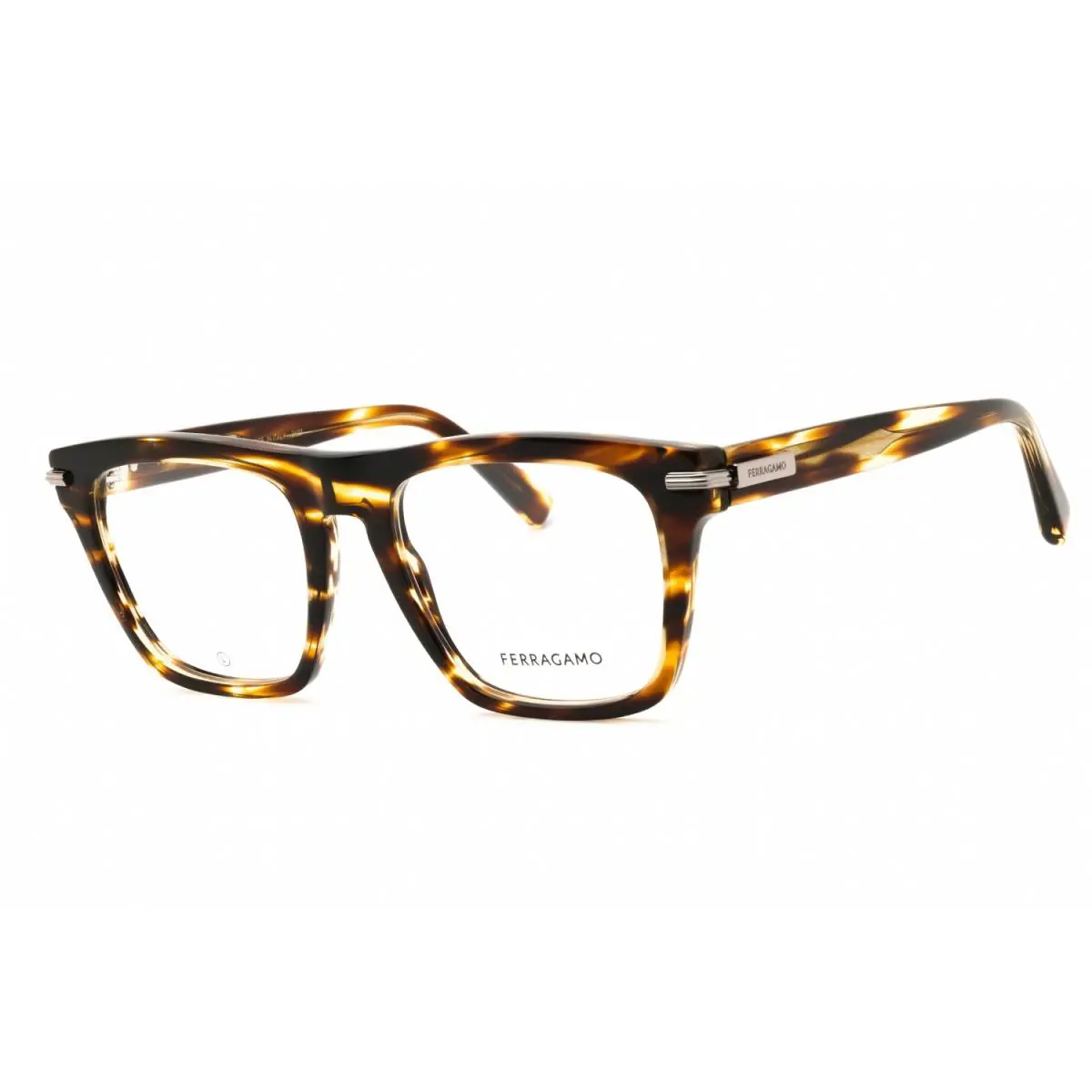 SF3015-216-53 Eyeglasses Frame Size 53mm 19mm 145mm Brown Me by Salvatore Ferragamo