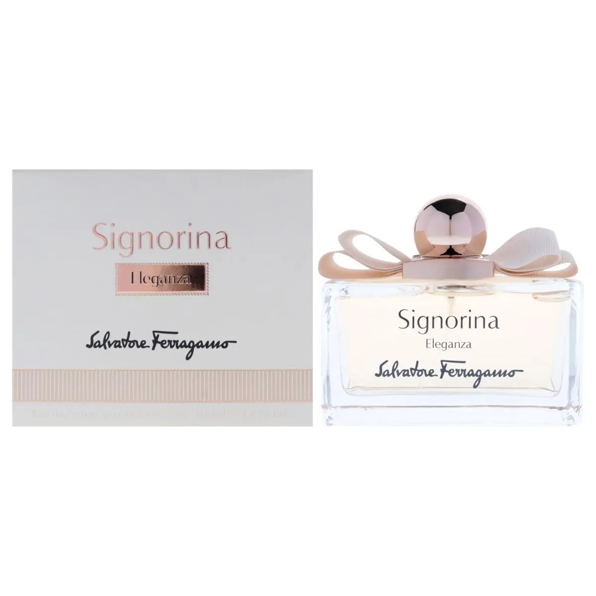 2 Pack Signorina Eleganza by Salvatore Ferragamo For Women - 3.4 oz Edp Spray