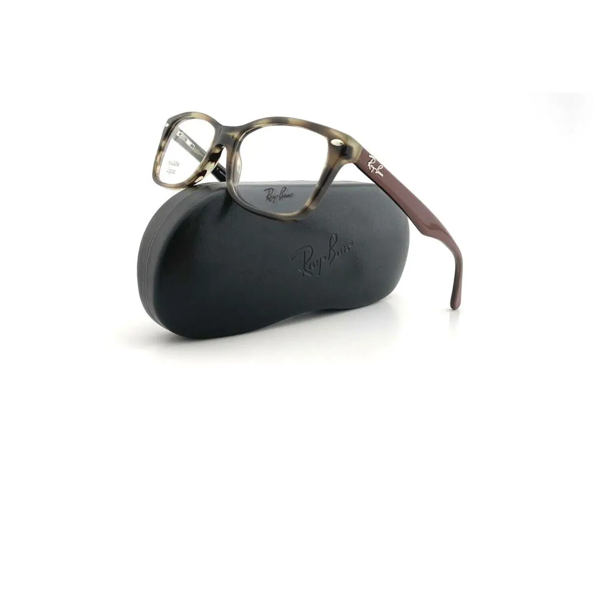 Ray Ban Frames Acetate Unisex 5228 5798 53 17 140 Havana Green Eyeglasses
