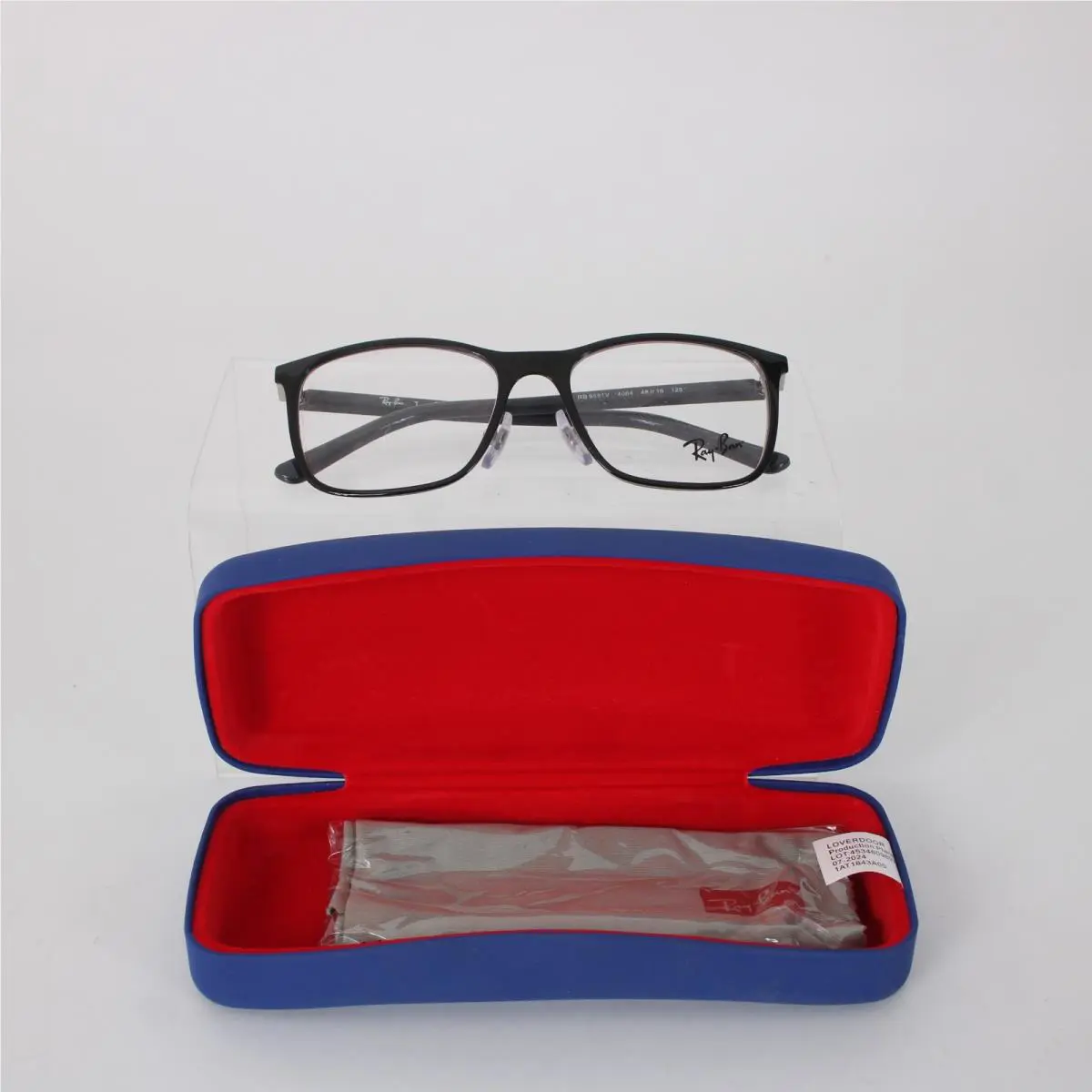 Ray Ban Frames RB 9551V 4064 48 16 125 Black W/ Case Frames