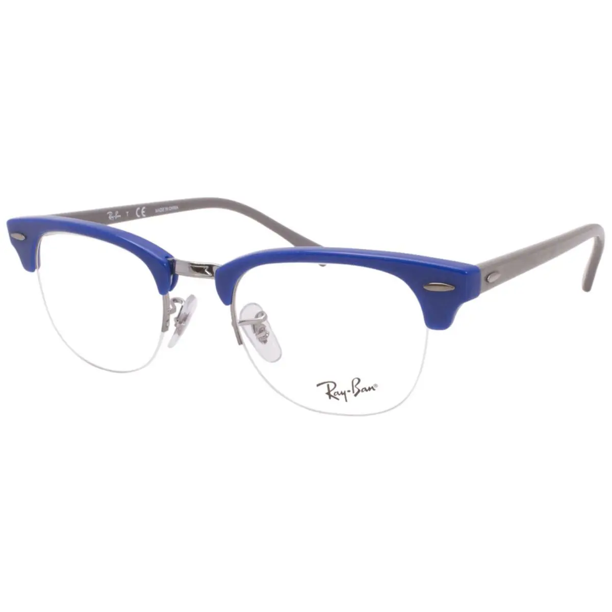 Ray-ban Frames Navy Blue Metal Unisex RB4354V 5903 48-22-140 Eyeglasses