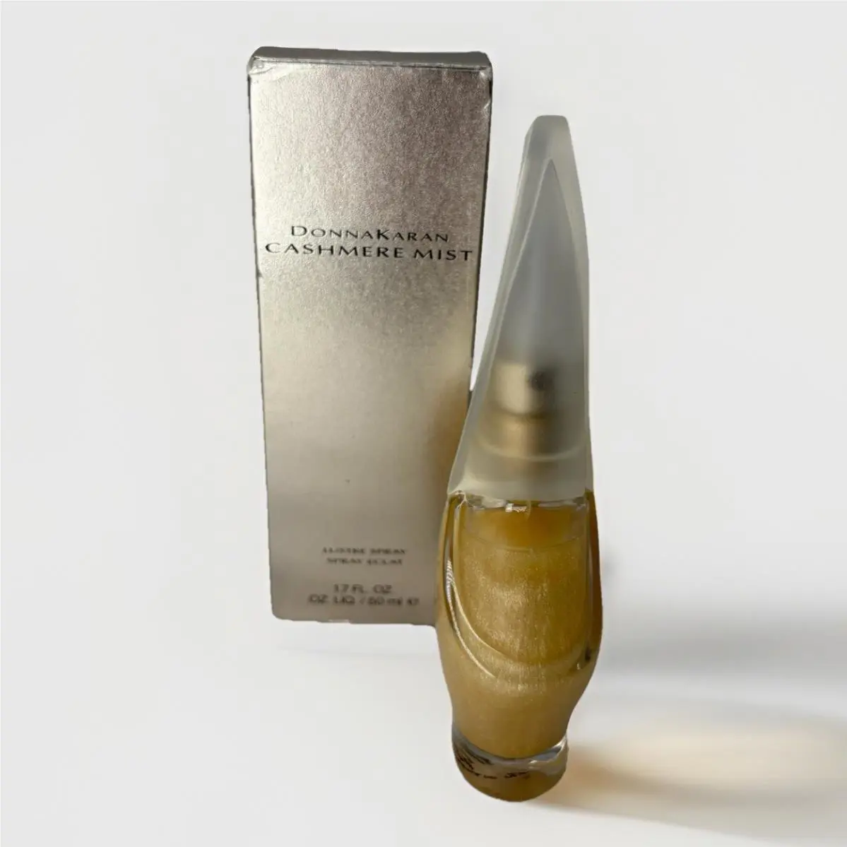 Donna Karan Cashmere Mist 1.7 oz / 50 ml Lustre Gold Sparkle Spray Eclat Women