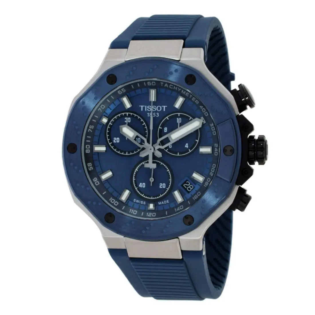 Tissot Men`s T-race Blue Dial Quartz Watch T141.417.27.041.00