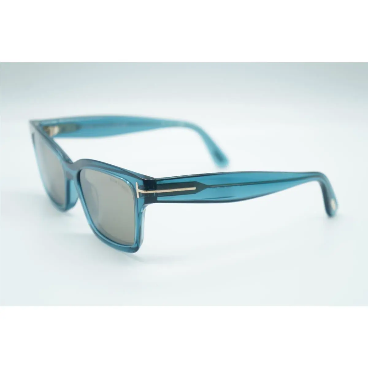 Tom Ford TF 1085 90L Transparent Blue Eyeglasses Frames 54-17