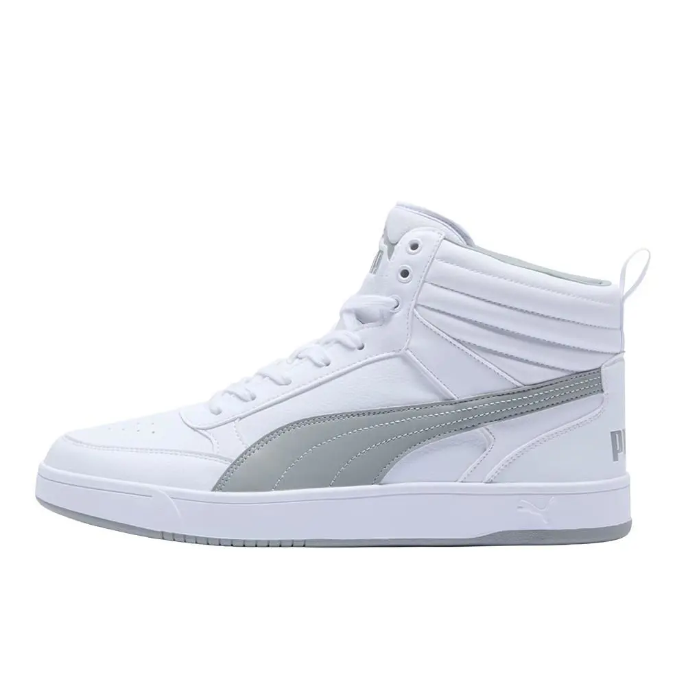 Puma shoes - PUMA Dribble Mid Lace Up - 40098004 - White 1